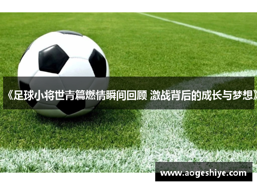 《足球小将世青篇燃情瞬间回顾 激战背后的成长与梦想》